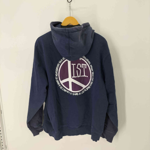 ステューシー Stussy Peace Dot hooded sweat 両面プリントパーカー メンズ import:L