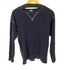 バーンズ Barns Vガゼット クルーネック長袖Tシャツ メンズ L