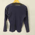 バーンズ Barns Vガゼット クルーネック長袖Tシャツ メンズ L