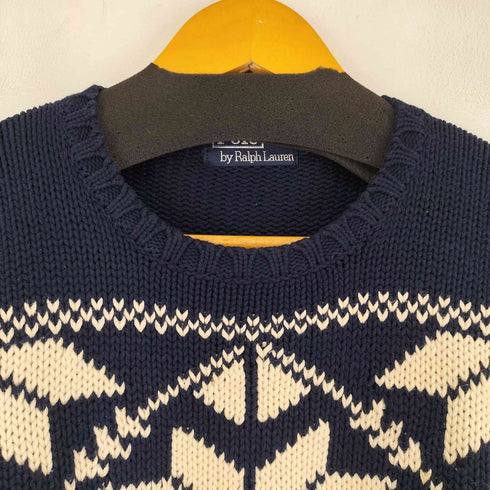 ポロバイラルフローレン Polo by RALPH LAUREN ナイガイ ノルディック柄コットンニット メンズ 170