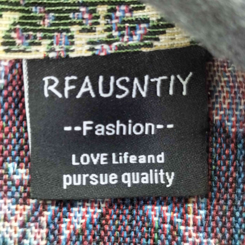 RFAUSNTIY ゴブラン織 花柄トラッカージャケット メンズ