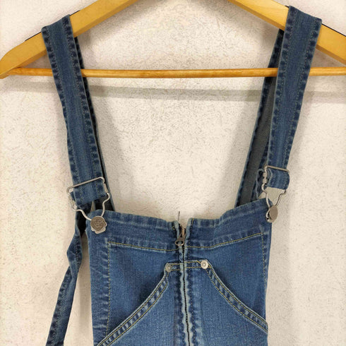 アレキサンダーリーチャン AlexanderLeeChang ストレッチデニムオーバーオール メンズ 2