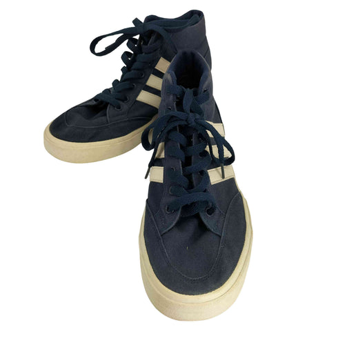 アディダス adidas ハイカットキャンパス地スニーカー メンズ JPN:27.5