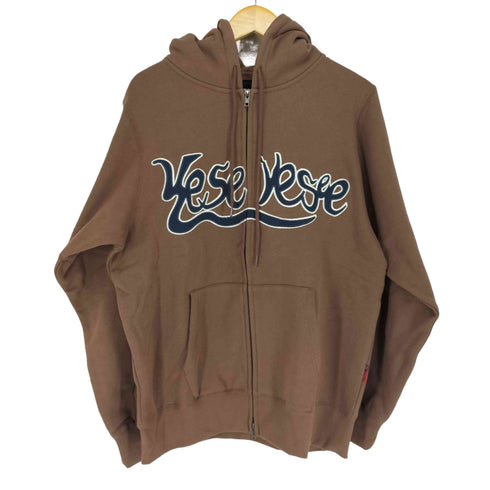 イエスアイシー YESEYESEE Y.E.S Snail Logo Zip-up Hoodie メンズ L