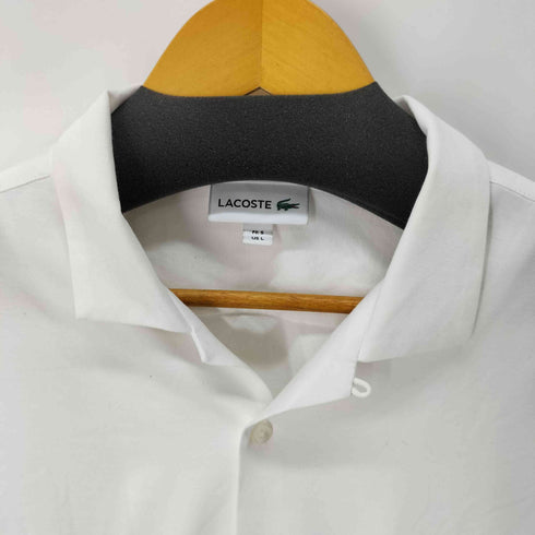 ラコステ LACOSTE COOLMAX カッターシャツ メンズ import:L