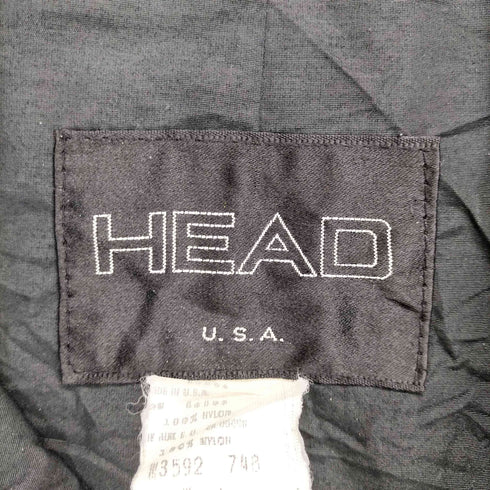 ヘッド HEAD 80S~ MADE IN USA 中綿ジップブルゾン ロケットTALON C&Cジッパー メンズ L