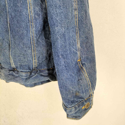 フードドッキングデニムトラッカージャケット メンズ 2XL