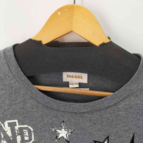ディーゼル DIESEL REGULAR FIT プリントカットソー 金タグ メンズ import:XXL