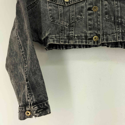 ONE SPO クロップドデニムジャケット レディース JPN:M