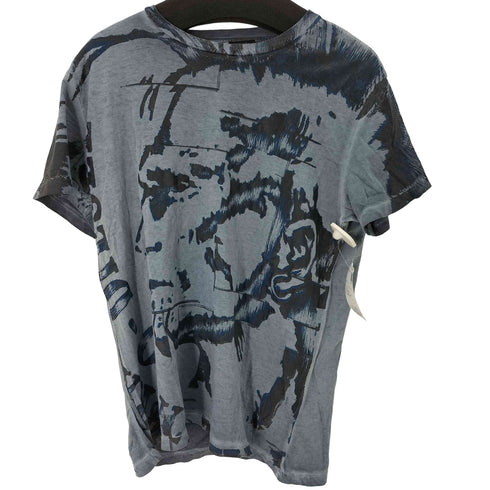 ディーゼル DIESEL 総柄プリントカットソー メンズ import:XL