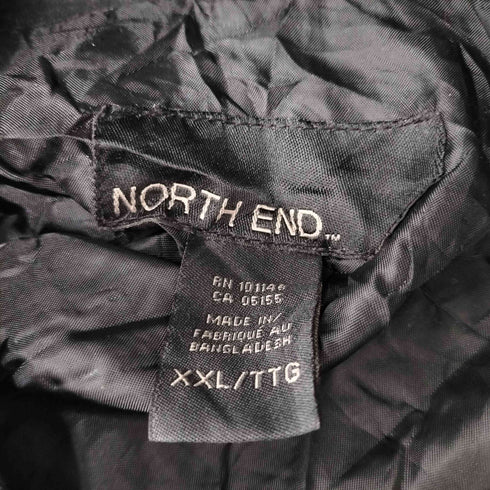 ノースエンド NORTH END 企業ロゴハーフジップナイロントップス メンズ XXL
