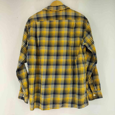 ABRAHAM&STRAUS 60S ウール 開襟チェックシャツ メンズ