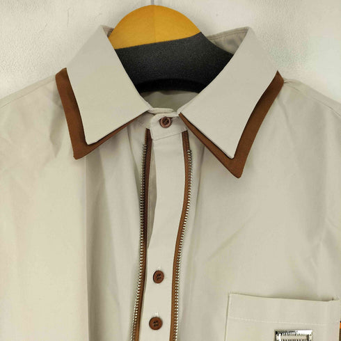 TREND PARTNER L/S ジップデザインシャツ メンズ import:XL