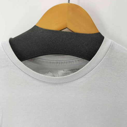 パタゴニア patagonia ロゴプリントロングスリーブカットソー メンズ import:S