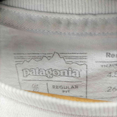 パタゴニア patagonia ロゴプリントロングスリーブカットソー メンズ import:S