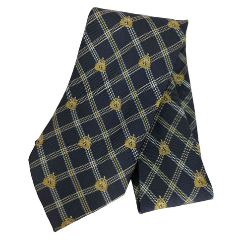 チャップスラルフローレン CHAPS RALPH LAUREN 総柄 シルクネクタイ メンズ