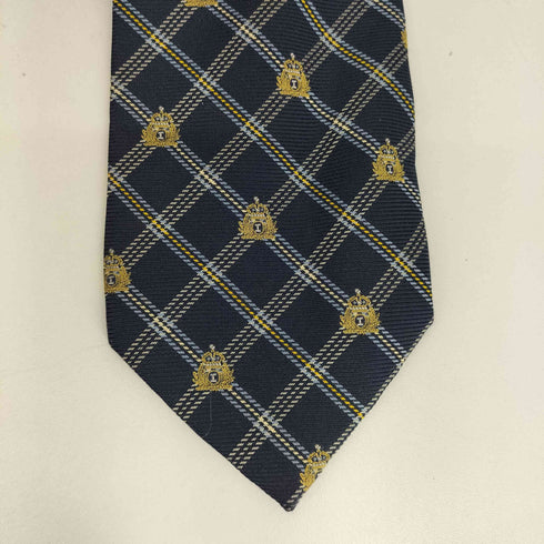 チャップスラルフローレン CHAPS RALPH LAUREN 総柄 シルクネクタイ メンズ