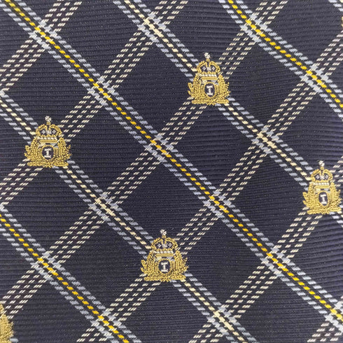 チャップスラルフローレン CHAPS RALPH LAUREN 総柄 シルクネクタイ メンズ