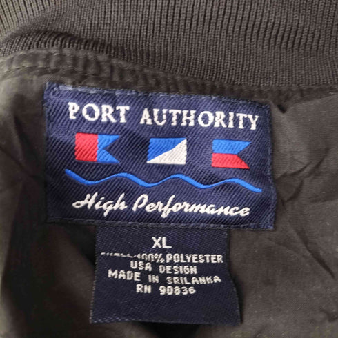 ポートオーソリティ Port Authority KELLOGG 刺繍ナイロンピステ メンズ XL