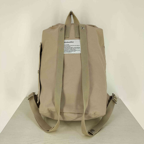 StitchandSew Backpack 撥水コットン フラップ バッグパック メンズ