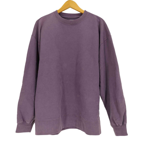 ピルグリム PILGRIM 22AW Jaar Reinforced Crew コットン キャンバス 切替 クルーネック スウェット メンズ JPN:S