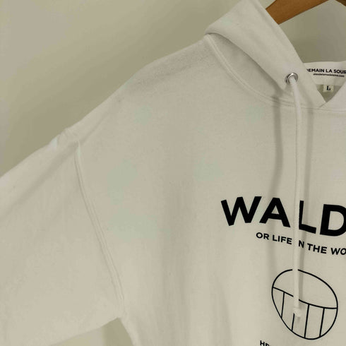 DEMAIN LA SOURCE WALDEN OR LIFE IN THE WOODS プリント プルオーバー パーカー メンズ JPN:L