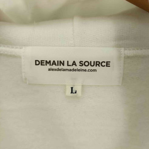 DEMAIN LA SOURCE LEAVES OF GRASS プリント プルオーバー パーカー メンズ JPN:L
