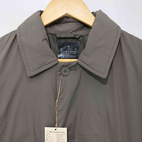 ムジルシリョウヒン 無印良品 2024AW 洗える中わた ステンカラーコート メンズ JPN:M