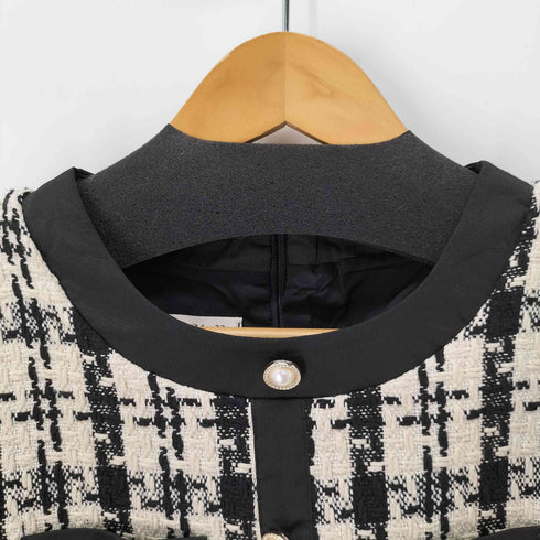 L/S ツイードワンピース レディース