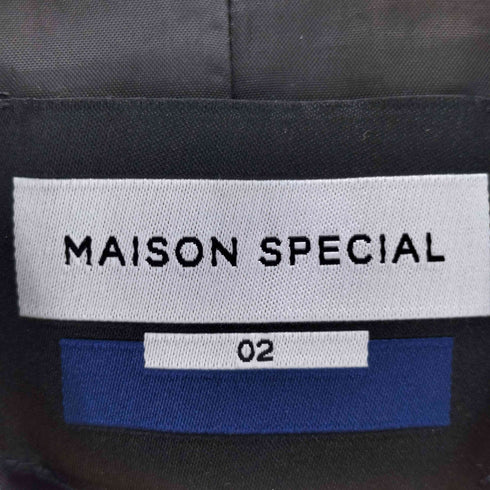 メゾンスペシャル MAISON SPECIAL プライムオーバーレザーハンティングブルゾン メンズ JPN:2
