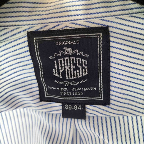 ジェイプレス J.PRESS ボタンダウン ストライプシャツ メンズ 39-84