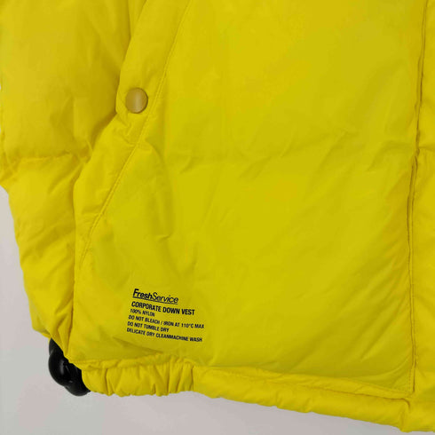 フレッシュサービス Fresh Service CORPORATE DOWN VEST メンズ JPN:L
