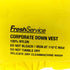 フレッシュサービス Fresh Service CORPORATE DOWN VEST メンズ JPN:L