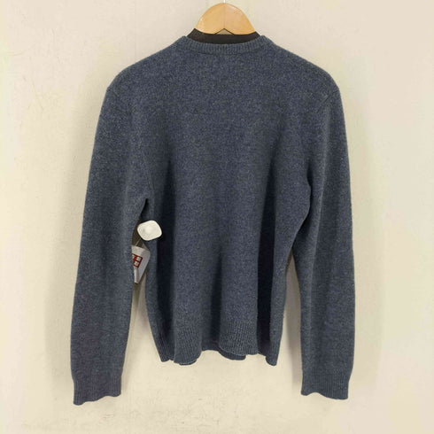 ポロバイラルフローレン Polo by RALPH LAUREN 90-00s スモールポニー刺繍 ラムウール Vネックメランジニット メンズ import:L