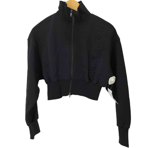 Perfume Closet Embossed Logo Cropped Zip Up エンボスロゴダブルジップクロップドスウェット メンズ FREE