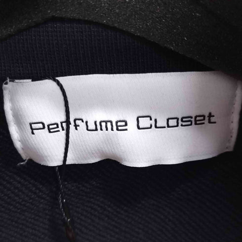 Perfume Closet Embossed Logo Cropped Zip Up エンボスロゴダブルジップクロップドスウェット メンズ FREE