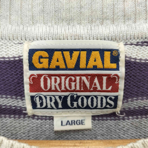 gavial ボーダー柄ニット メンズ JPN:L