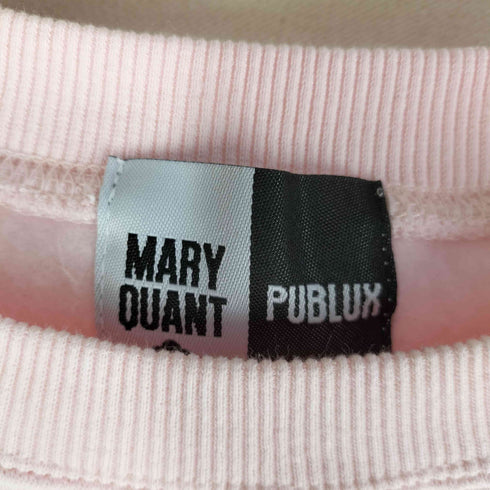 パブリュクス PUBLUX 24AW フラワーモチーフ ドッキング オーバーサイズスウェット レディース FREE