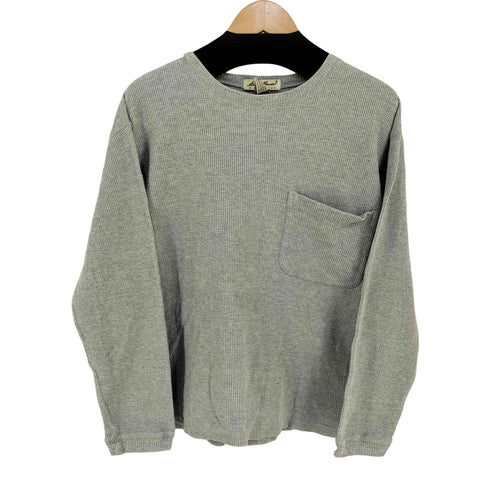 エディーバウアー Eddie Bauer 90s 白タグ 片ポケ サーマルカットソー レディース import:S