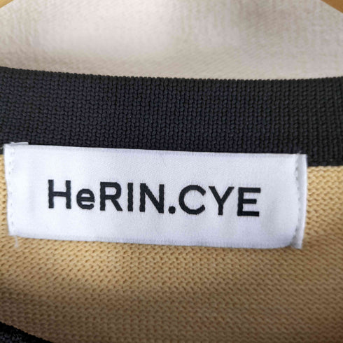 ヘリンドットサイ HeRIN.CYE 24AW Boder boy friend tops レディース FREE