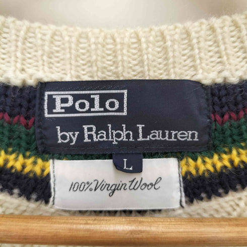 ポロバイラルフローレン Polo by RALPH LAUREN チルデンニットセーター メンズ JPN:L