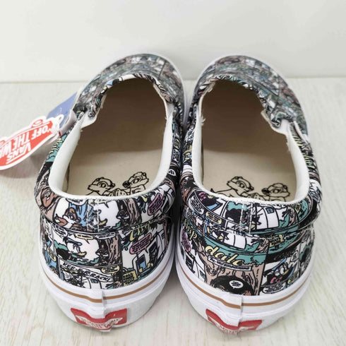 バンズ VANS キャラクタープリント スリッポン メンズ JPN:26