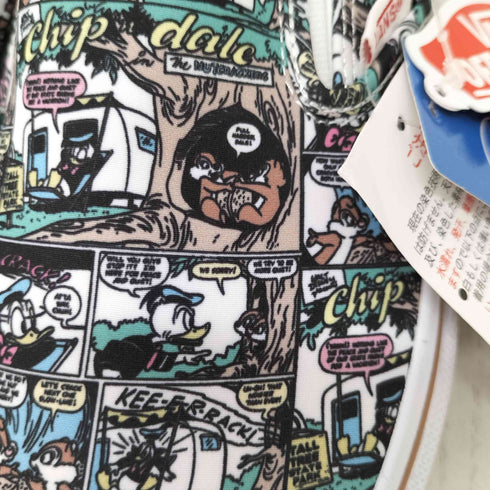 バンズ VANS キャラクタープリント スリッポン メンズ JPN:26