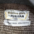 ピューリタン PURITAN 60s Citation Club モヘア混ファインウール フルジップ ノルディックカーディガン 棒TALON メンズ US:40