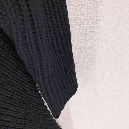 オズモーシス OSMOSIS 23AW 2WAYアシンメトリーニットプルオーバー レディース ONE SIZE
