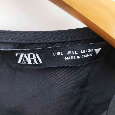 ザラ ZARA ドレープナイロンワンピース レディース JPN:L