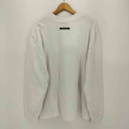 パラグラフ PARAGRAPH ロゴプリント クルーネック L/S Tシャツ メンズ