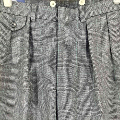ポロバイラルフローレン Polo by RALPH LAUREN ウォッチポケット グレンチェック 2タックスラックス メンズ 78