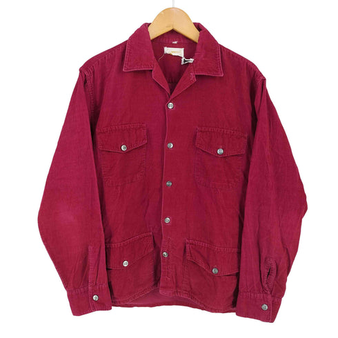 ブレント BRENT 60s Safari Shirt オープンカラー 4Pコーデュロイサファリシャツ 襟芯 メンズ