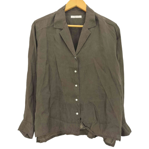 プラージュ PLAGE 21SS Fibril Open Collar シャツ Fibril オープンカラーシャツ レディース FREE